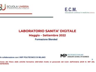 Sanità digitale, parte laboratorio su gestione innovazione tecnologica, promosso da regione con SUAP e MIP Politecnico Milano