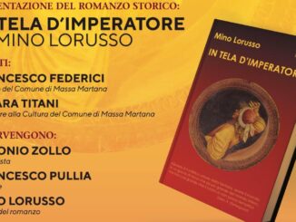 Il romanzo di Mino Lorusso, "In tela d'Imperatore", presentazione al Teatro Consorium
