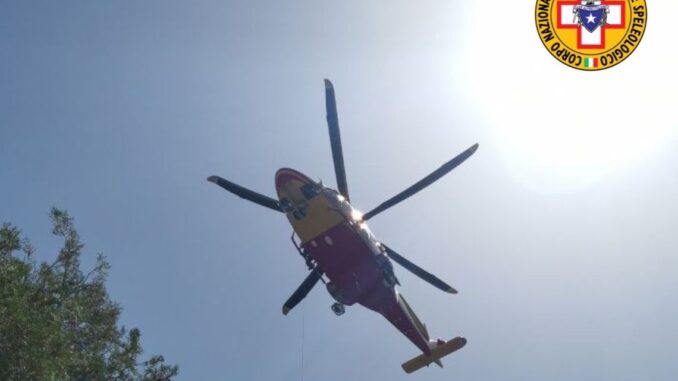 Travolta da una mucca, donna finisce in ospedale, soccorsa dal Sasu