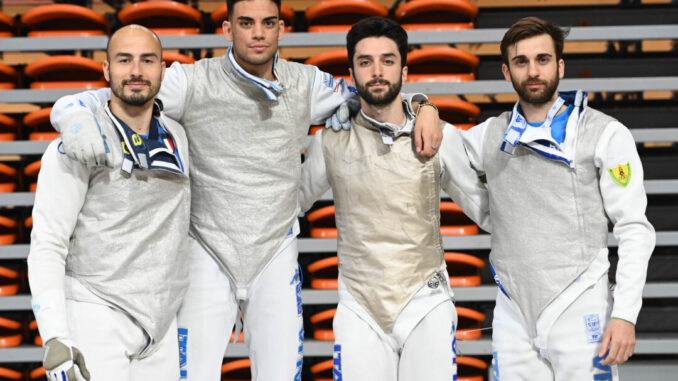 Oro a Plovdiv per l'Italia del fioretto maschile
