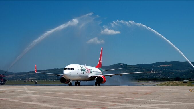 Perugia Lamezia Terme, collegamento aereo diretto con Albastar