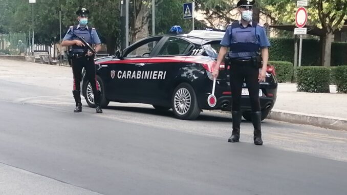 Carabinieri passano al setaccio il territorio del Folignate