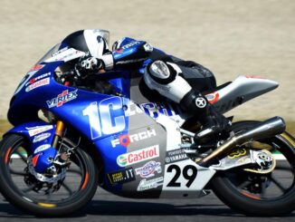Il pilota umbro Cristian Lolli sesto al Mugello in Moto 3. Terzo round stagionale del Campionato Italiano Velocità