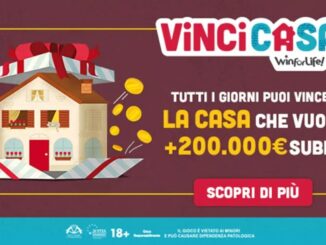 VinciCasa, vinta a Perugia una casa + 200.000 euro subito