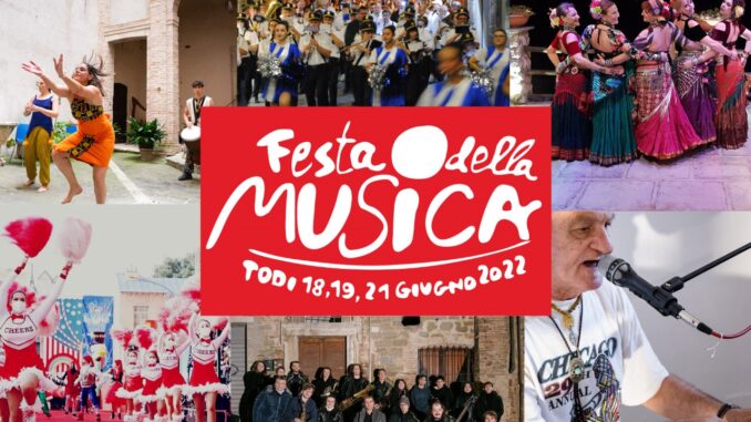 Festa Europea della Musica a Todi – 18, 19 e 21 giugno IX edizione