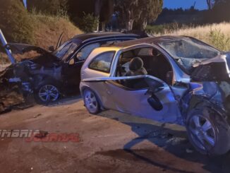 Pauroso incidente stradale ad Assisi, 5 feriti, un bambino sbalzato fuori