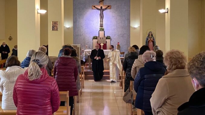 Il ringraziamento del mons. Marco Salvi alla comunità locale, per la generosità dimostrata nell’emergenza profughi ucraini