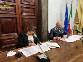 Sottoscritto protocollo d'intesa Regione e Guardia di Finanza, previsto nel settore della spesa sanitaria regionale