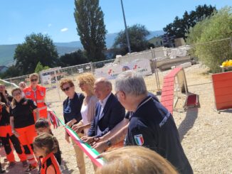 Prociv, inaugurato addestramento cani, assistenza sanitaria e cucina