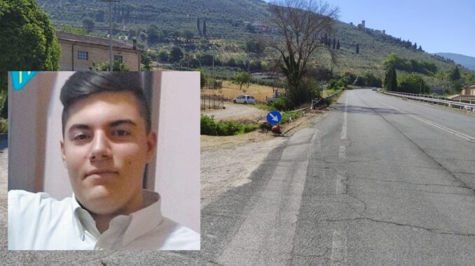 Incidente mortale nella notte sulla Flaminia vecchia, muore 18enne di Vallo di Nera