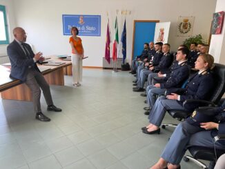 Questore di Perugia, Giuseppe Bellassai ha incontrato 21 nuovi agenti