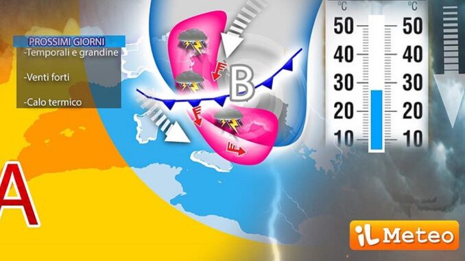 Dopo 20 giorni afa atteso per oggi calo temperature, anche 15 gradi
