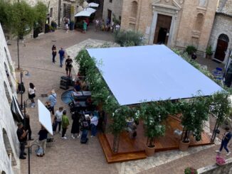 Cominciate le riprese di "Che Dio ci aiuti", Assisi trasformata in set