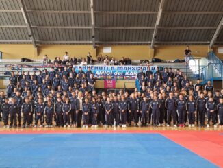 Karate Mondiale, Nazionale goju ryu in raduno a Marsciano