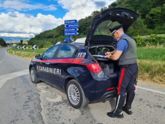 Furto al supermercato si trasforma in rapina, intervento dei Carabinieri, denunciata donna