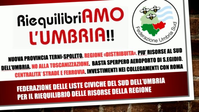 Federazione Umbria Sud, pronto il simbolo, chi ci sta?