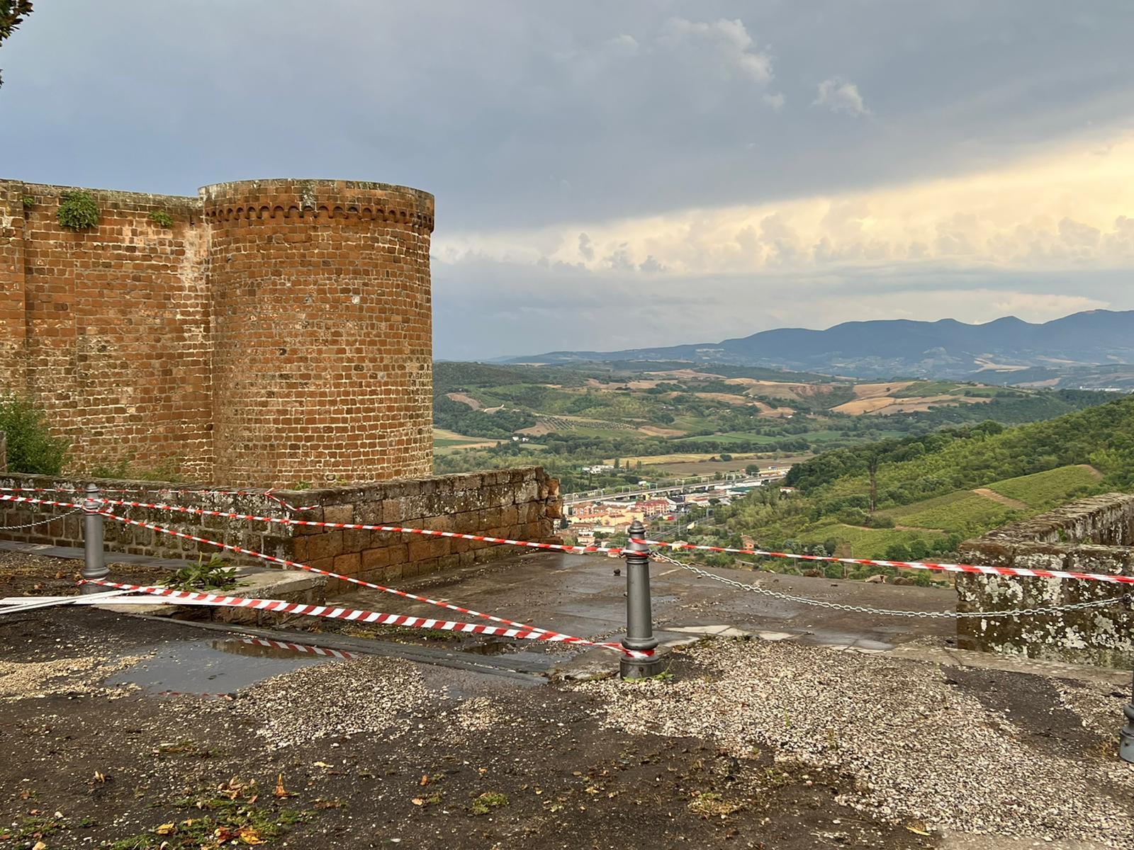 Maltempo Orvieto, non sono ancora stimati i danni economici