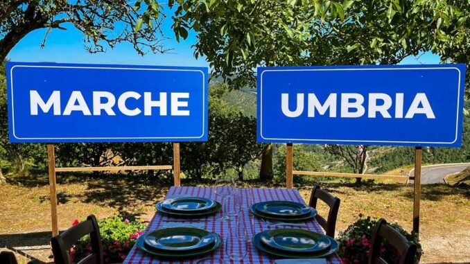Inedito pranzo di Ferragosto al confine tra Pietralunga e Apecchio