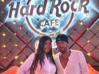 Sara Tommasi scatena il Finimondo all'Hard Rock Cafè di Sharm El Sheikh