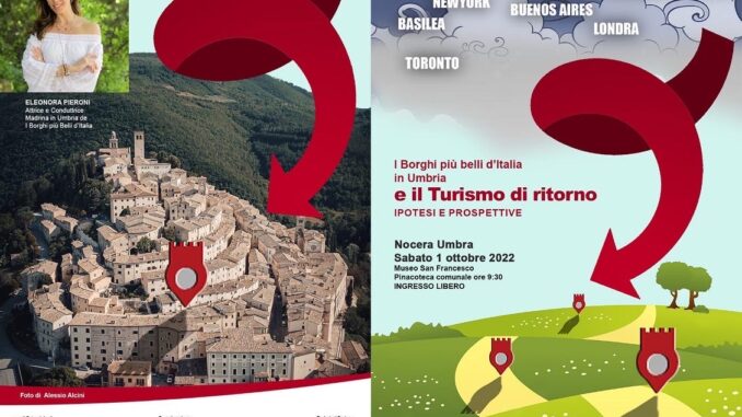 Convegno i Borghi più Belli d'Italia in Umbria e il turismo di ritorno