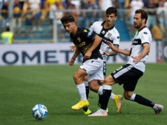La Ternana calcio batte il Parma allo stadio Tardini 