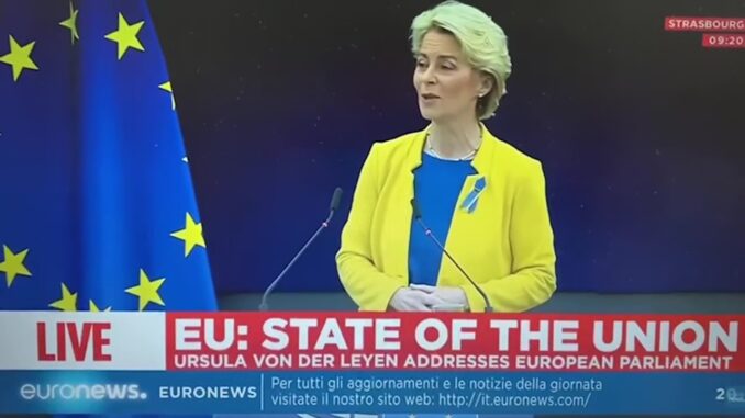 Risparmio energia, von der Leyen parla della cooperativa Ceramiche Noi