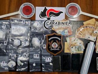 Carabinieri sequestrano 1 kg e 300 di cocaina in due operazioni