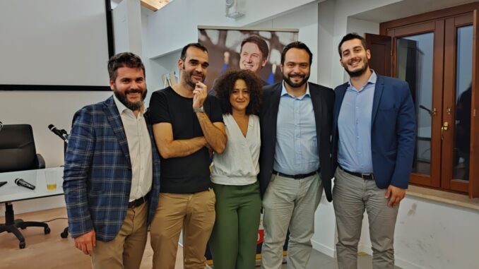 Europarlamentare Fabio Massimo Castaldo a Narni per lanciare lo 'Sportello Europa'