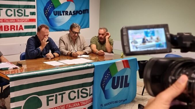 Gara Tpl Umbria, Cisl e Uil revocano sciopero del 16 settembre 2022, trattativa avviata