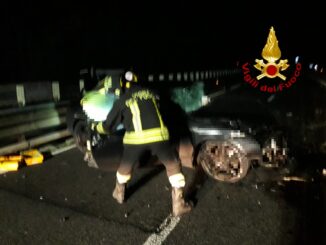 Contromano sulla Siena Firenze, scontro frontale, morto 28enne