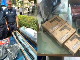 ADM e Polizia Locale sequestrano in fiera armi soft air contraffatte