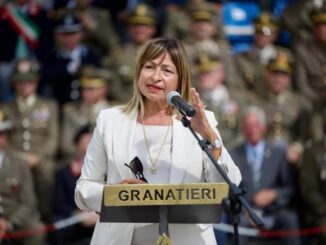 2 Reggimento Granatieri di Sardegna a Spoleto, presente la governatrice umbra