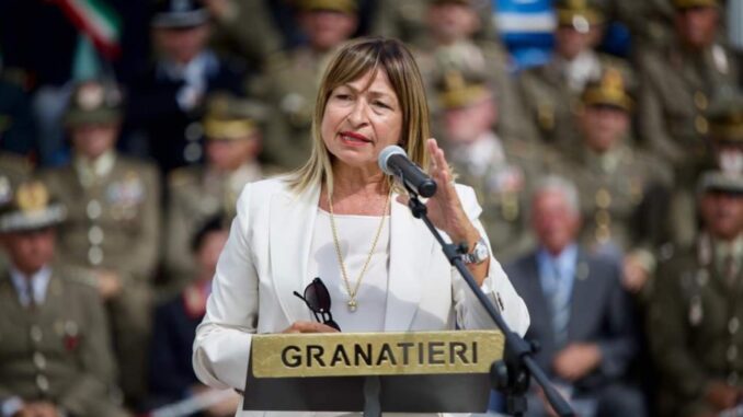 2 Reggimento Granatieri di Sardegna a Spoleto, presente la governatrice umbra