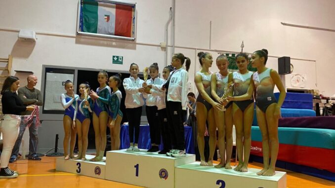 Ginnastica artistica femminile campionati a squadre Squadra Allieve e Allievi Gold