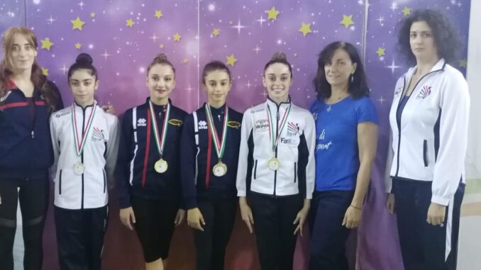 La ginnastica ritmica umbra protagonista a Roma