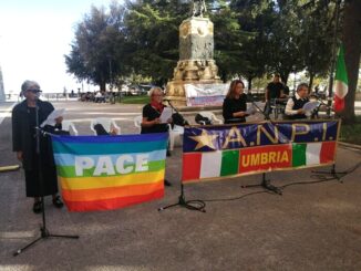 L'Anpi a Perugia nel luogo da cui partì la Marcia su Roma