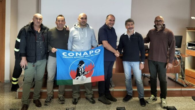 Morabito segretario del sindacato regionale Conapo vigili del fuoco