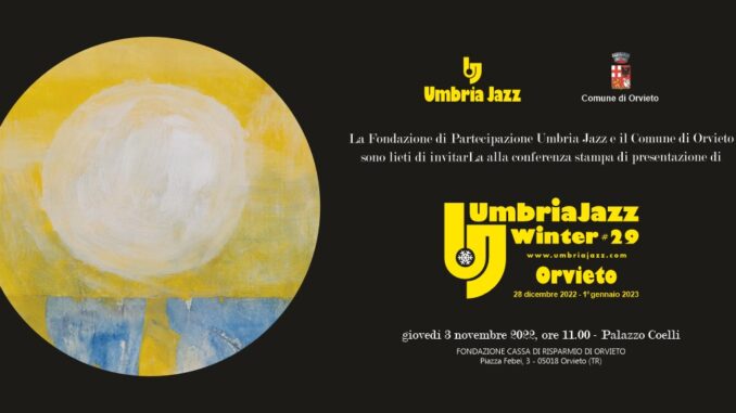 Umbria Jazz Winter il programma dell'edizione 2022 - 2023