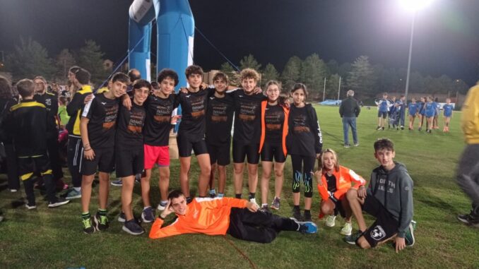 Campionati regionali staffette, assegnati 16 titoli al Muzi Orvieto