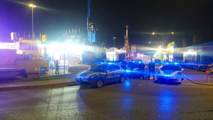 Controlli della polizia al Luna Park, sanzionati due giovani