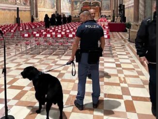 Sergio Mattarella ad Assisi, grande dispiegamento di forze di polizia