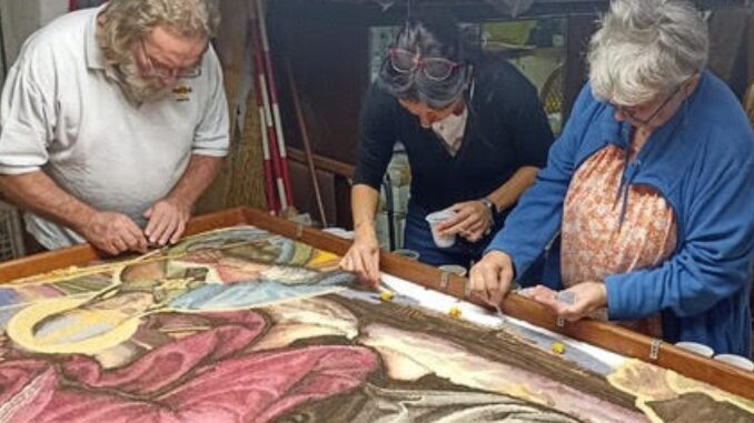 Festa di San Francesco, Comune Perugia, omaggio quadro ispirato al Perugino