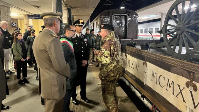 Il treno della memoria prosegue il suo viaggio e fa tappa notturna a Terni