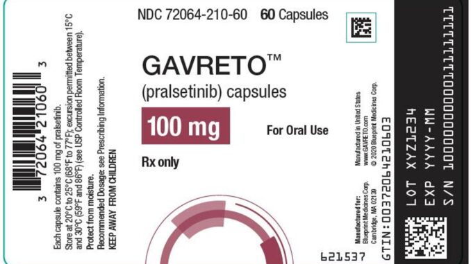 Cancro al polmone, ok Aifa a nuova terapia target è il Pralsetinib