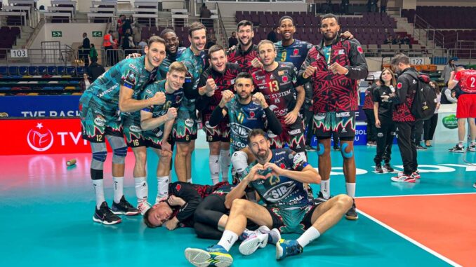 Sir Sicoma Monini, espugnata anche Ankara in quattro set