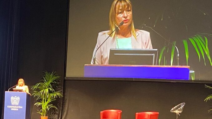 Donatella Tesei agli industriali, c'è un'Umbria più forte di prima