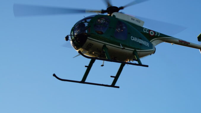 L'Orvietano sotto controllo dei Carabinieri, anche con un elicottero