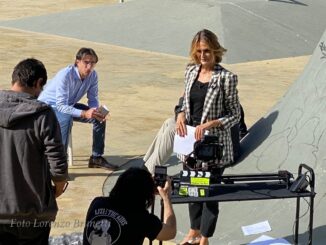 In piazza del Bacio a Fontivegge "Padroni per poco"