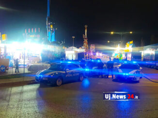 Controlli al luna park a Perugia, sedata una rissa tra giovani ubriachi