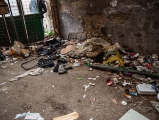 Blitz forze dell'ordine a Fontivegge, altra operazione nella palazzina via Oddi Sforza, occupata abusivamente